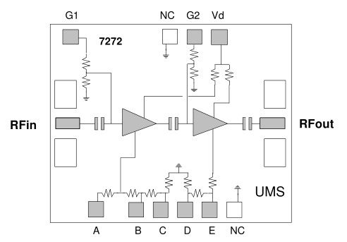 Малошумящий усилитель UMS — CHA2066-99F