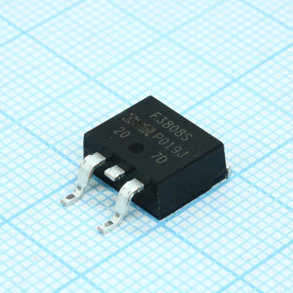 IRF3808STRLPBF, Транзистор полевой MOSFET MOSFET N-канальный 75В/106А/200Вт/0.007 Ом IRF3808STRLPBF, Транзистор полевой MOSFET MOSFET N-канальный 75В/106А/200Вт/0.007 Ом