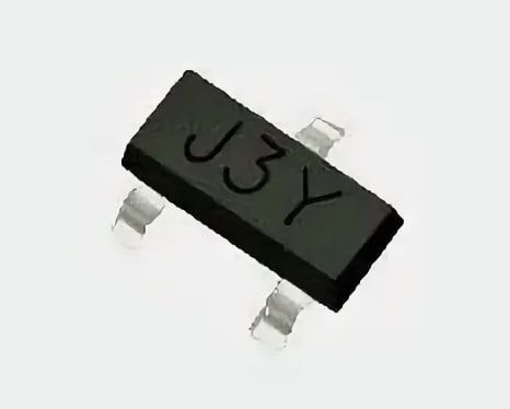 Биполярный транзистор S8050 SOT23 SMD, NPN 25В 0.5А