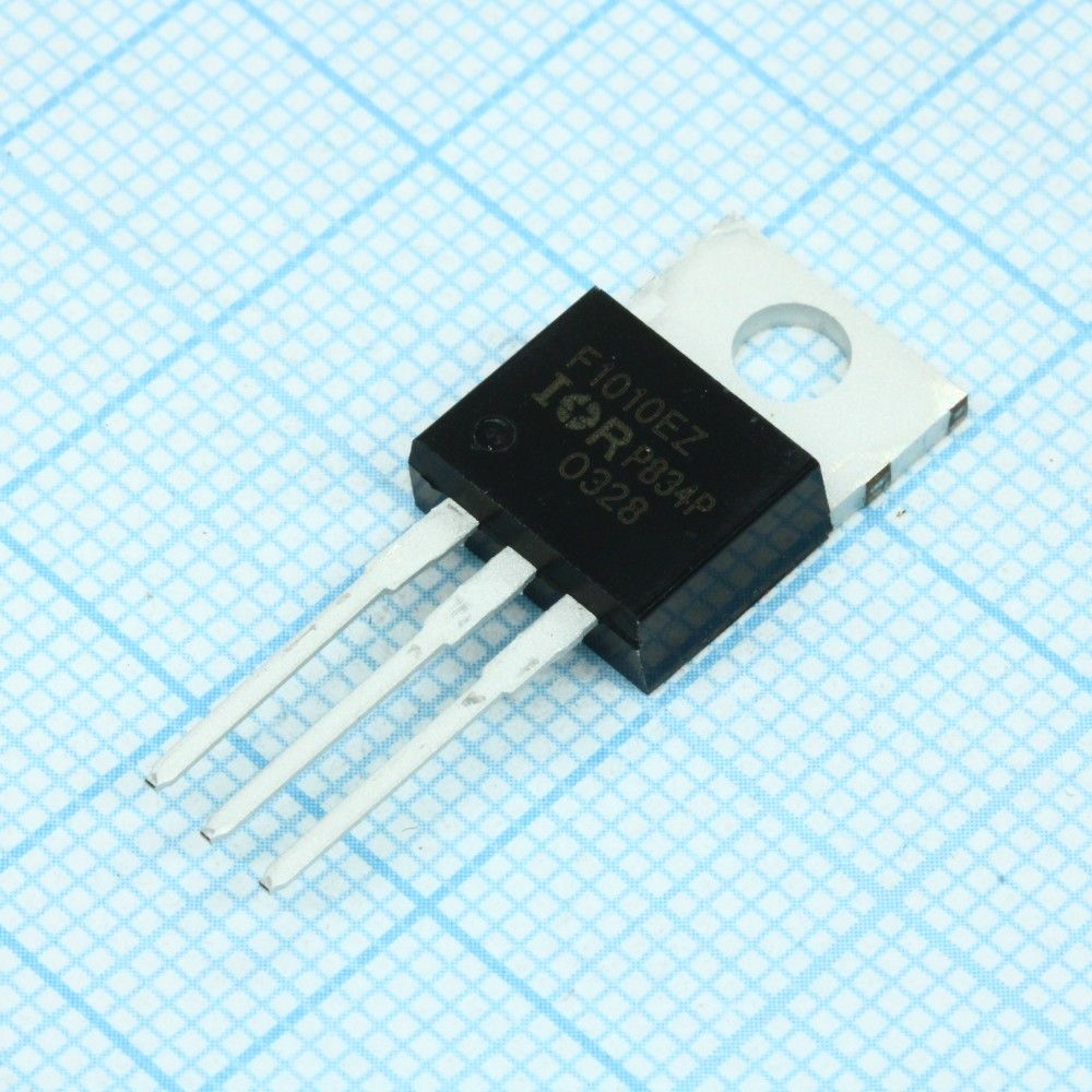 IRF1010EZPBF, Транзистор полевой MOSFET N-канальный 60В 75А 140Вт IRF1010EZPBF, Транзистор полевой MOSFET N-канальный 60В 75А 140Вт