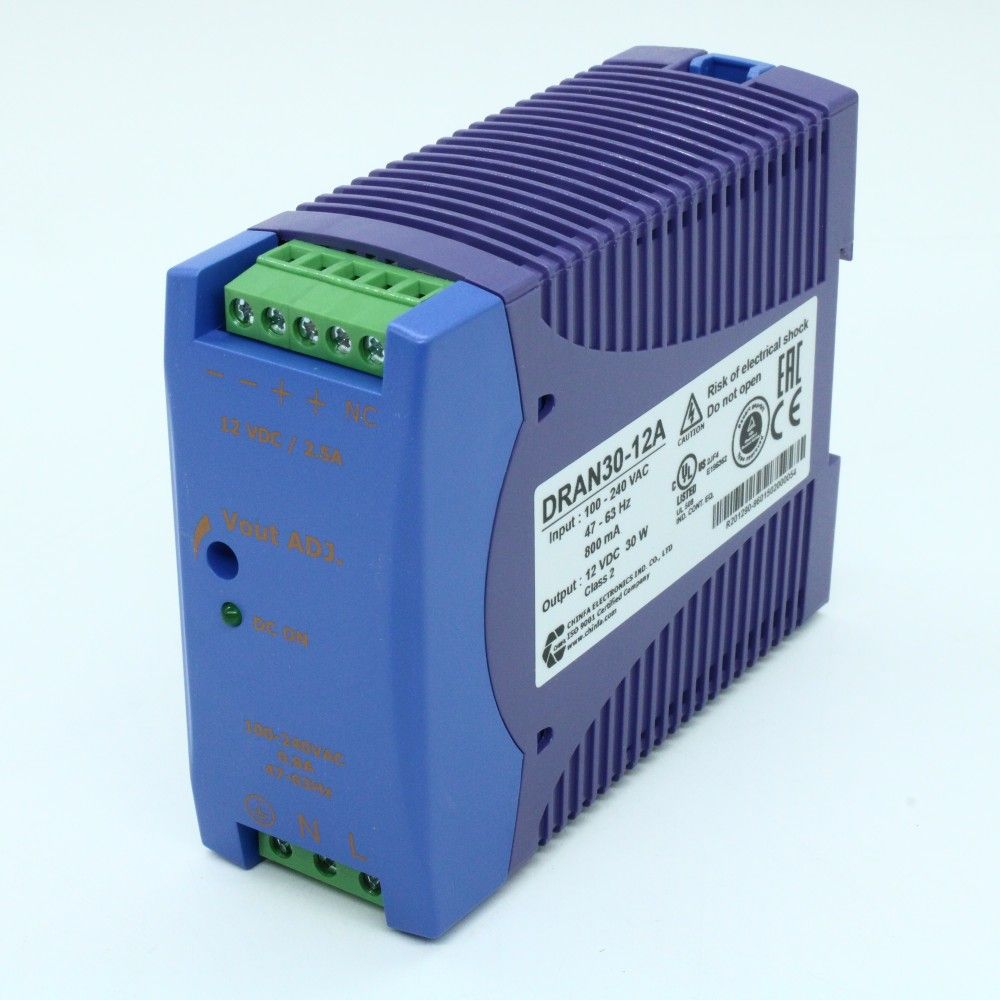 Источник питания Chinfa Electronics Ind. Co., Ltd. DRAN30-12A
