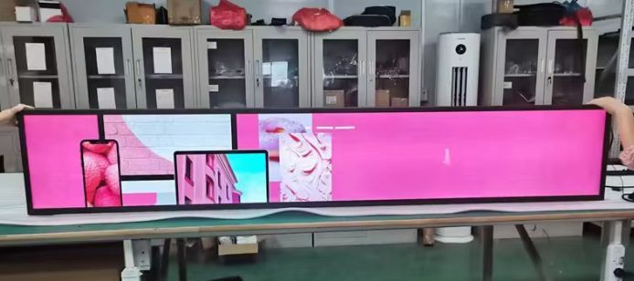 ЖК-дисплей, BOE DV860FBM-N10, 86", 3840x600, 1000 nit, V-by-One 8 полос, 51 контактов Вытянутые дисплеи