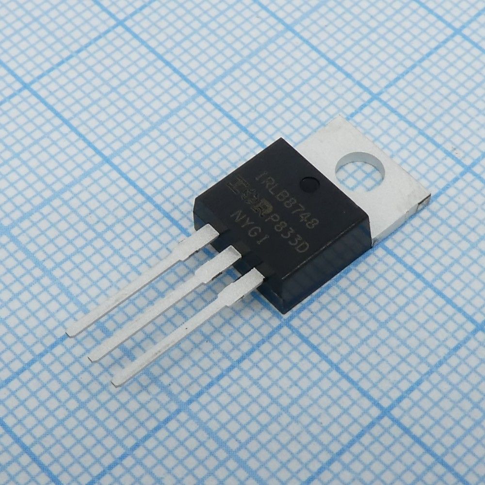 IRLB8748PBF, Транзистор полевой MOSFET N-канальный 30В 78А 75Вт IRLB8748PBF, Транзистор полевой MOSFET N-канальный 30В 78А 75Вт