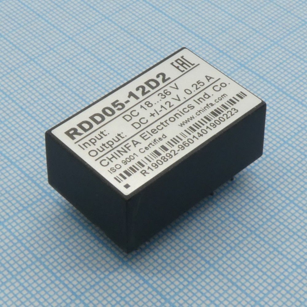 Источник питания Chinfa Electronics Ind. Co., Ltd. RDD05-12D2