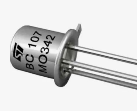 Биполярный транзистор BC107 TO-18, NPN 45В 0.1А Биполярные транзисторы