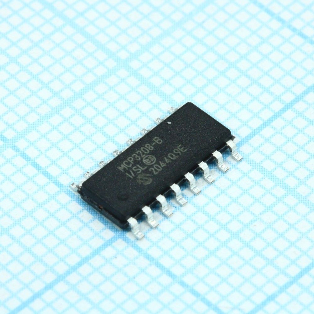 ЦАП Microchip Technology Inc. MCP3208T-BI/SL ЦАП