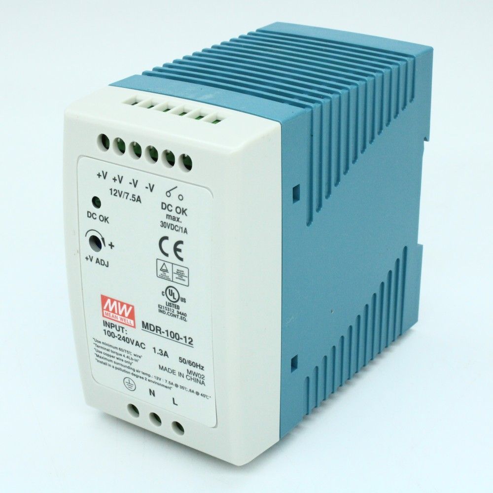Источник питания MEAN WELL MDR-100-12