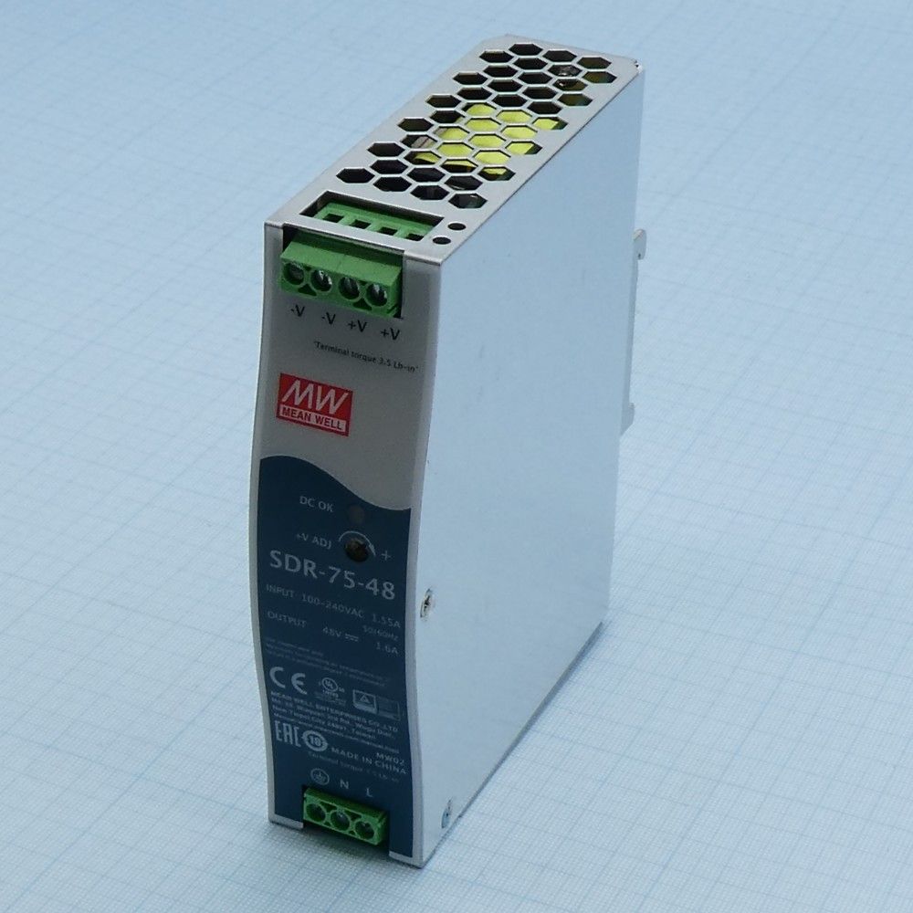 Источник питания MEAN WELL SDR-75-48