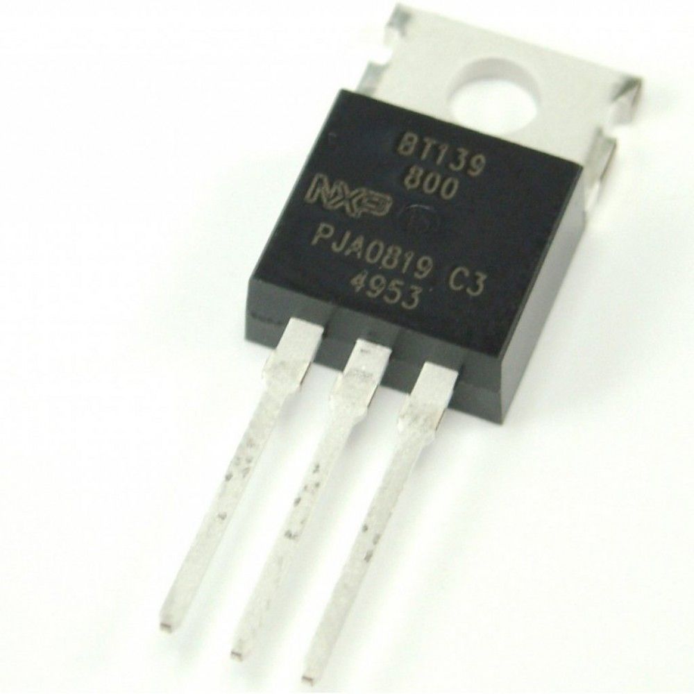 Диоды WeEn Semiconductors BT139-800E,127, Симистор 800В 16А 10мА 4Q Диоды