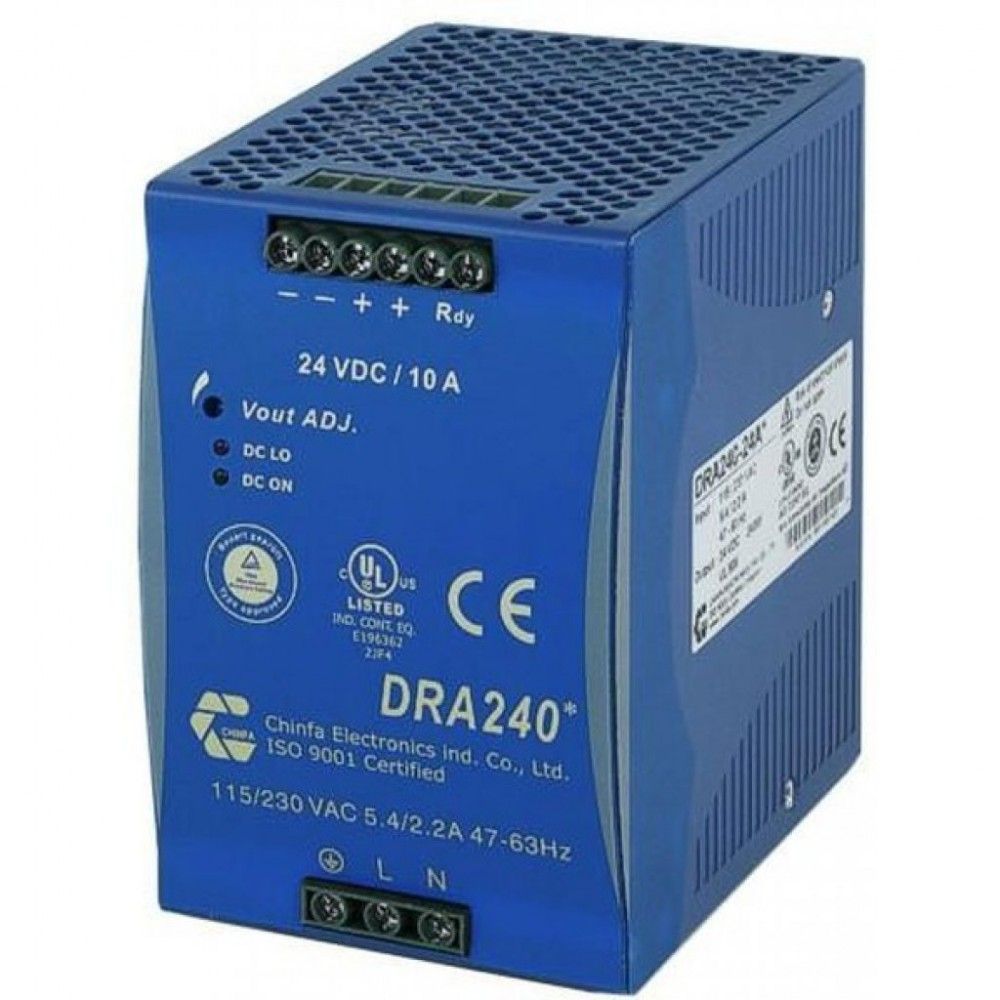 Источник питания Chinfa Electronics Ind. Co., Ltd. DRA240-24A