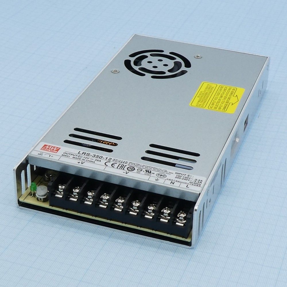 Источник питания MEAN WELL LRS-350-12 AC-DC преобразователи