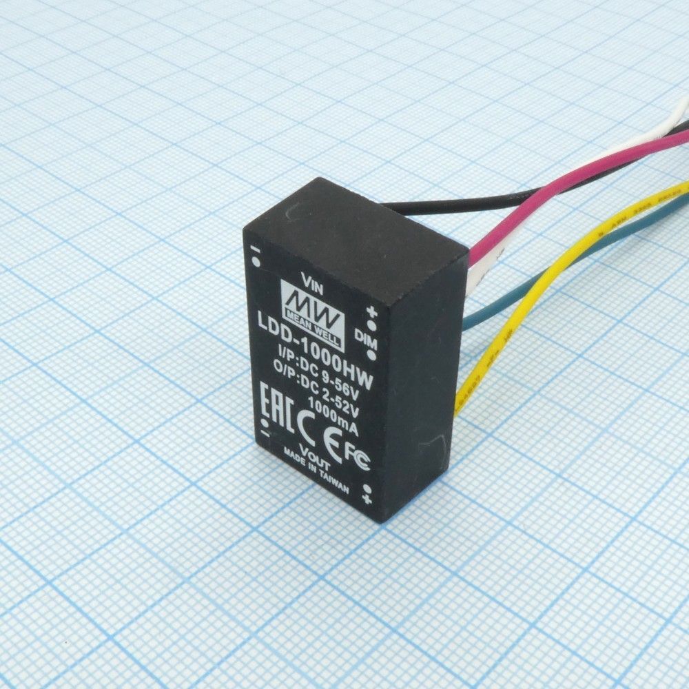 Источник питания MEAN WELL LDD-1000HW