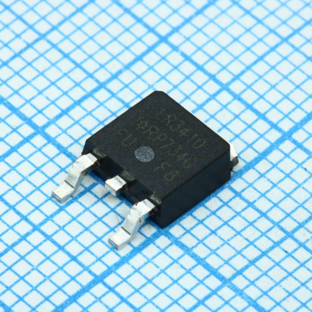 IRLR3410TRLPBF, Транзистор полевой MOSFET N-канальный 100В 17A 3-Pin(2+Tab) DPAK лента на катушке IRLR3410TRLPBF, Транзистор полевой MOSFET N-канальный 100В 17A 3-Pin(2+Tab) DPAK лента на катушке