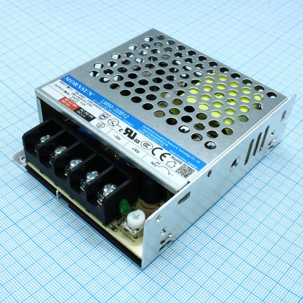 Источник питания Mornsun Guangzhou Science &amp; Technology Co., Ltd LM50-22B12