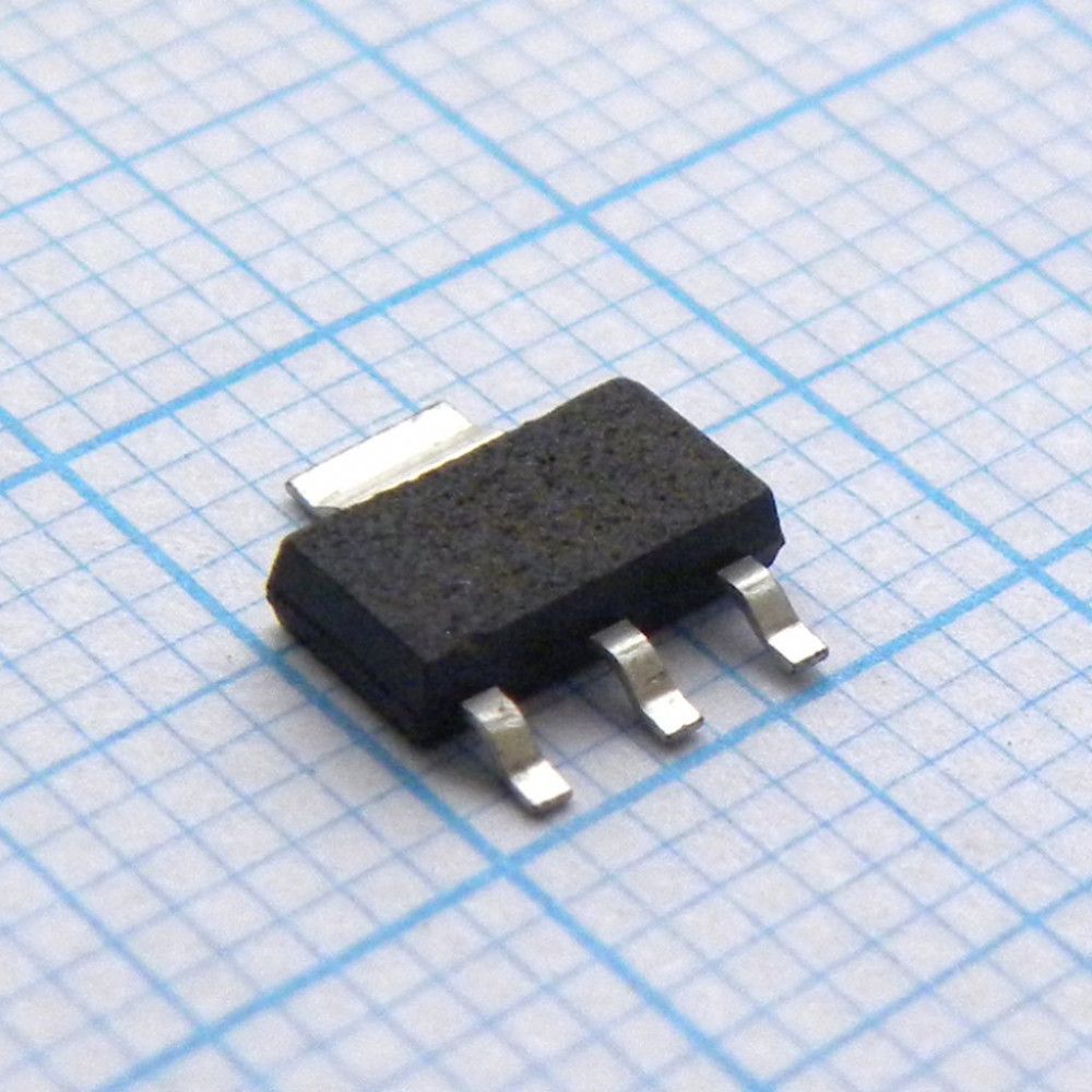 BSP322PH6327, Транзистор полевой MOSFET P-канальный 100В 1A автомобильного применения 4-Pin(3+Tab) SOT-223 лента на катушке