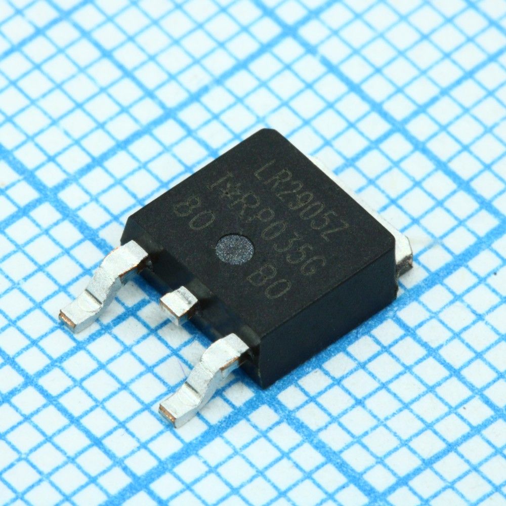 IRLR2905ZTRPBF, Транзистор полевой MOSFET N-канальный 55В 42А 110Вт IRLR2905ZTRPBF, Транзистор полевой MOSFET N-канальный 55В 42А 110Вт