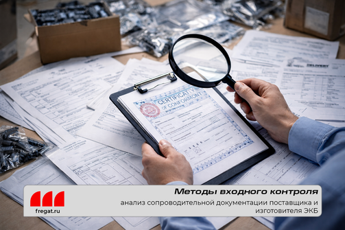Методы входного контроля компании Фрегат