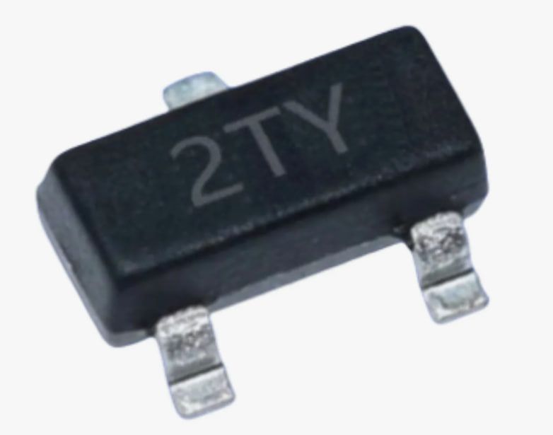 Биполярный транзистор S8550 SOT23 SMD, PNP 25В 0.5А