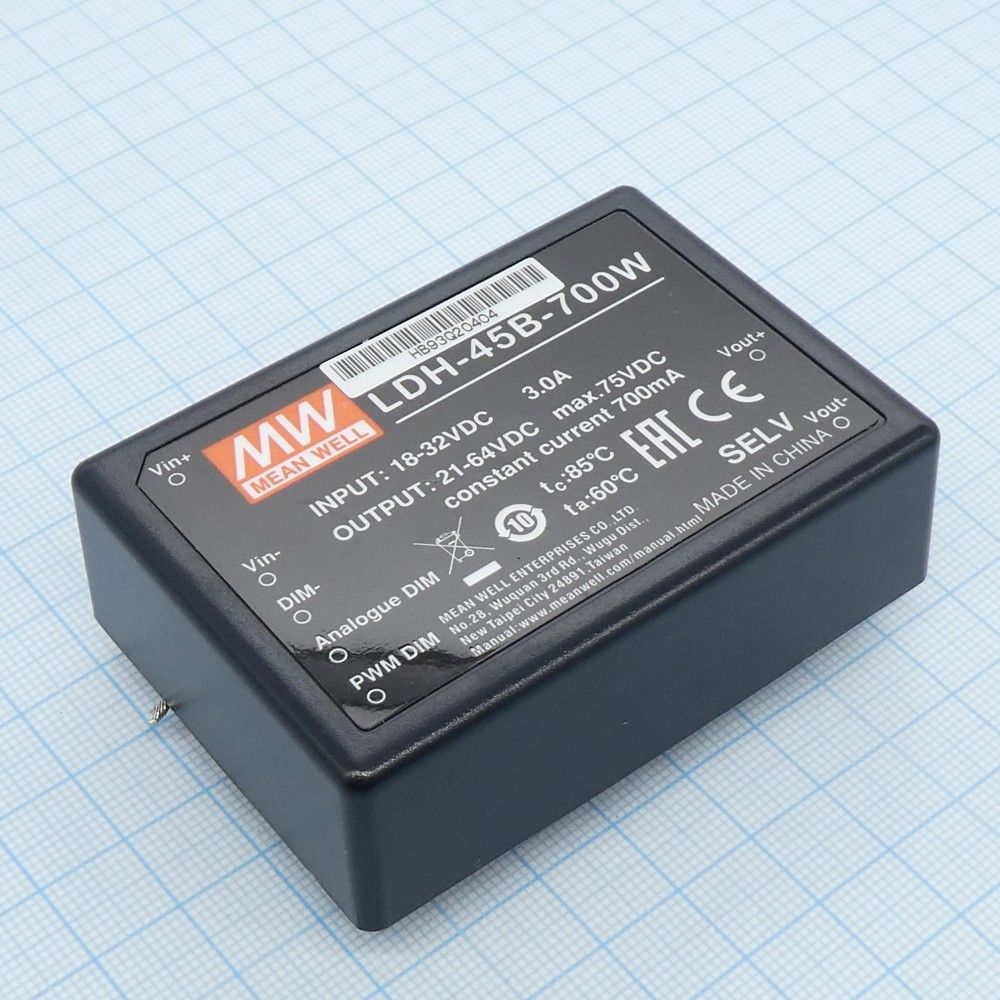 Источник питания MEAN WELL LDH-45B-700W