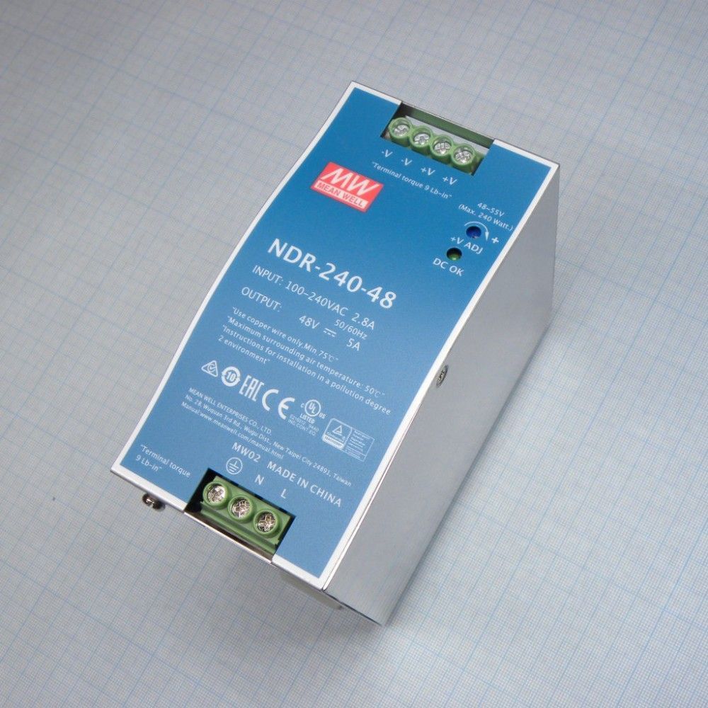Источник питания MEAN WELL NDR-240-48