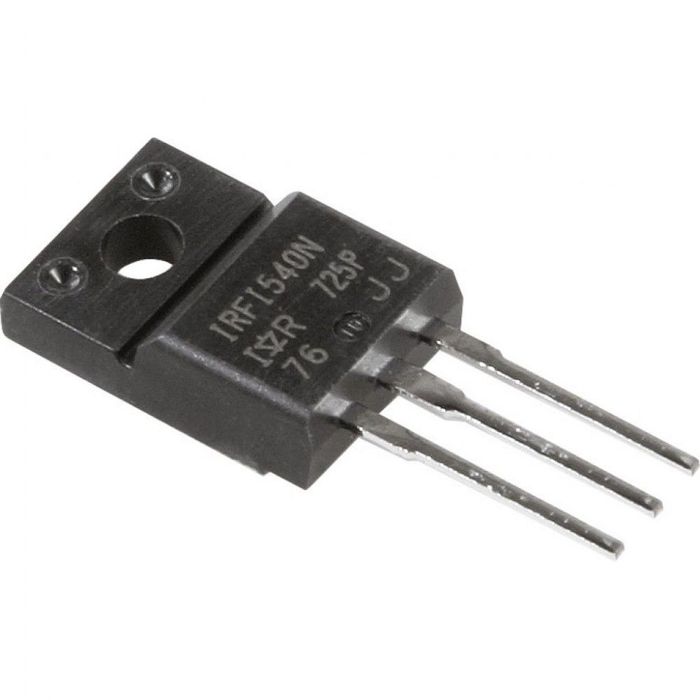 IRFI540NPBF, Транзистор полевой MOSFET N-канальный 100В 20А 54Вт, 0.052 Ом Транзисторы MOSFET