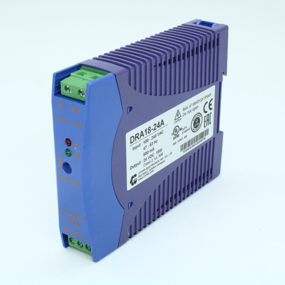 Источник питания Chinfa Electronics Ind. Co., Ltd. DRA18-24A