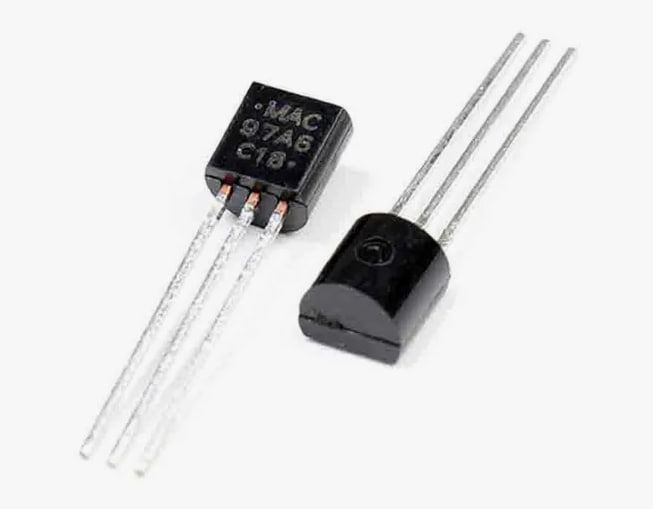 MAC97A6 412, Симистор 400В, 0.6А 5мА, ТО-92