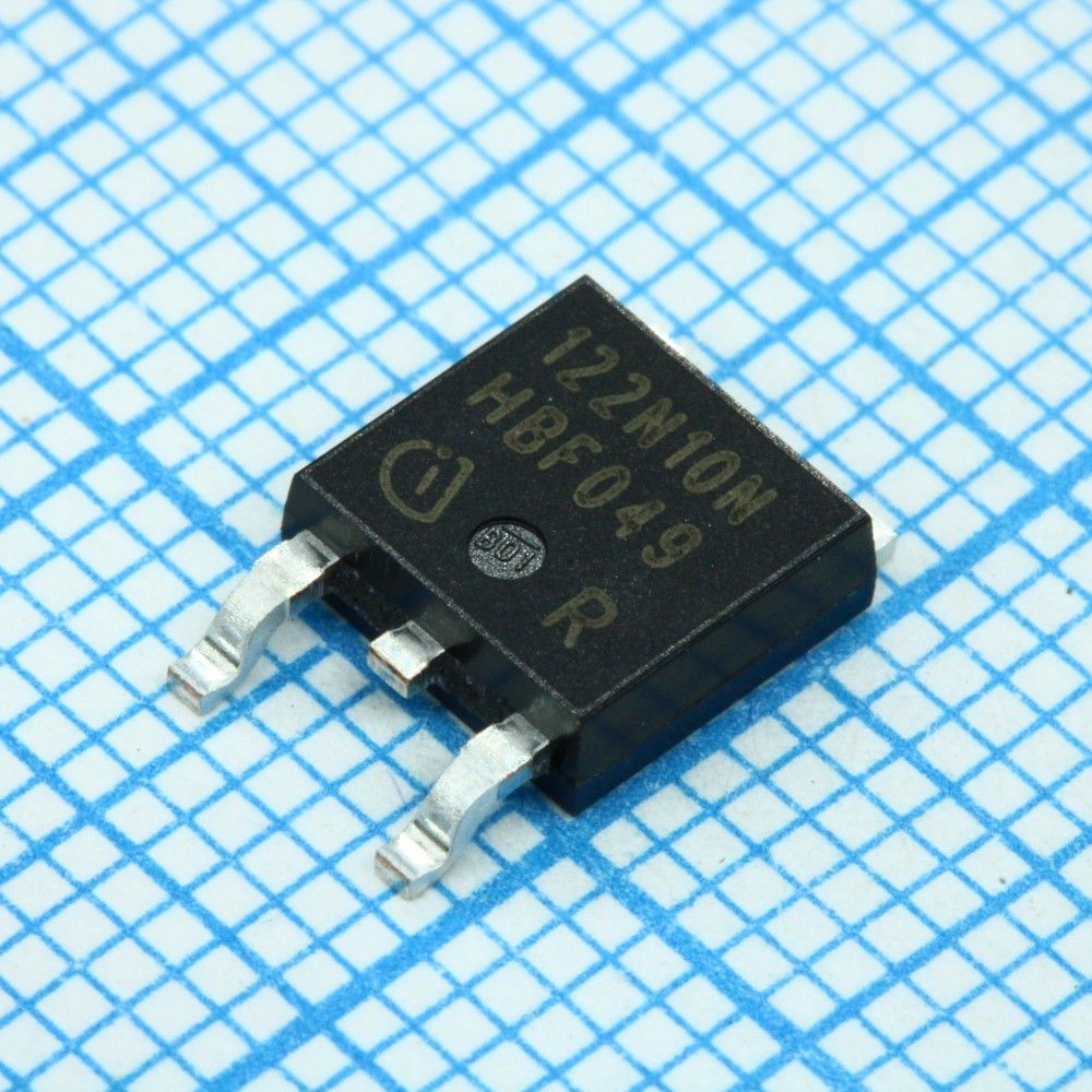 IPD122N10N3GATMA1, Транзистор полевой MOSFET N-канальный силовой 100В 12.2мОм 26нКл серия OPTIMOS DPAK
