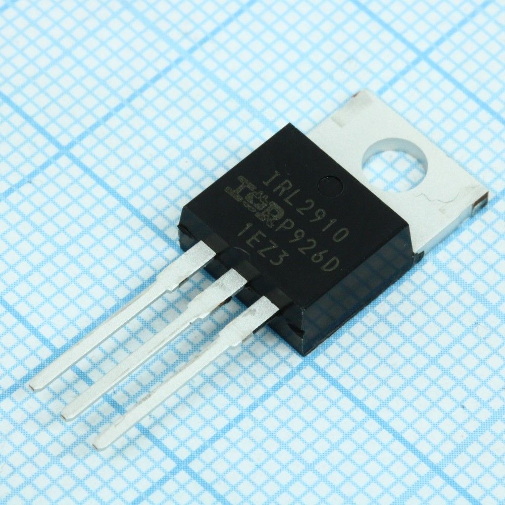 IRL2910PBF, Транзистор полевой MOSFET N-канальный 100В 55А 200Вт, 0.026 Ом IRL2910PBF, Транзистор полевой MOSFET N-канальный 100В 55А 200Вт, 0.026 Ом