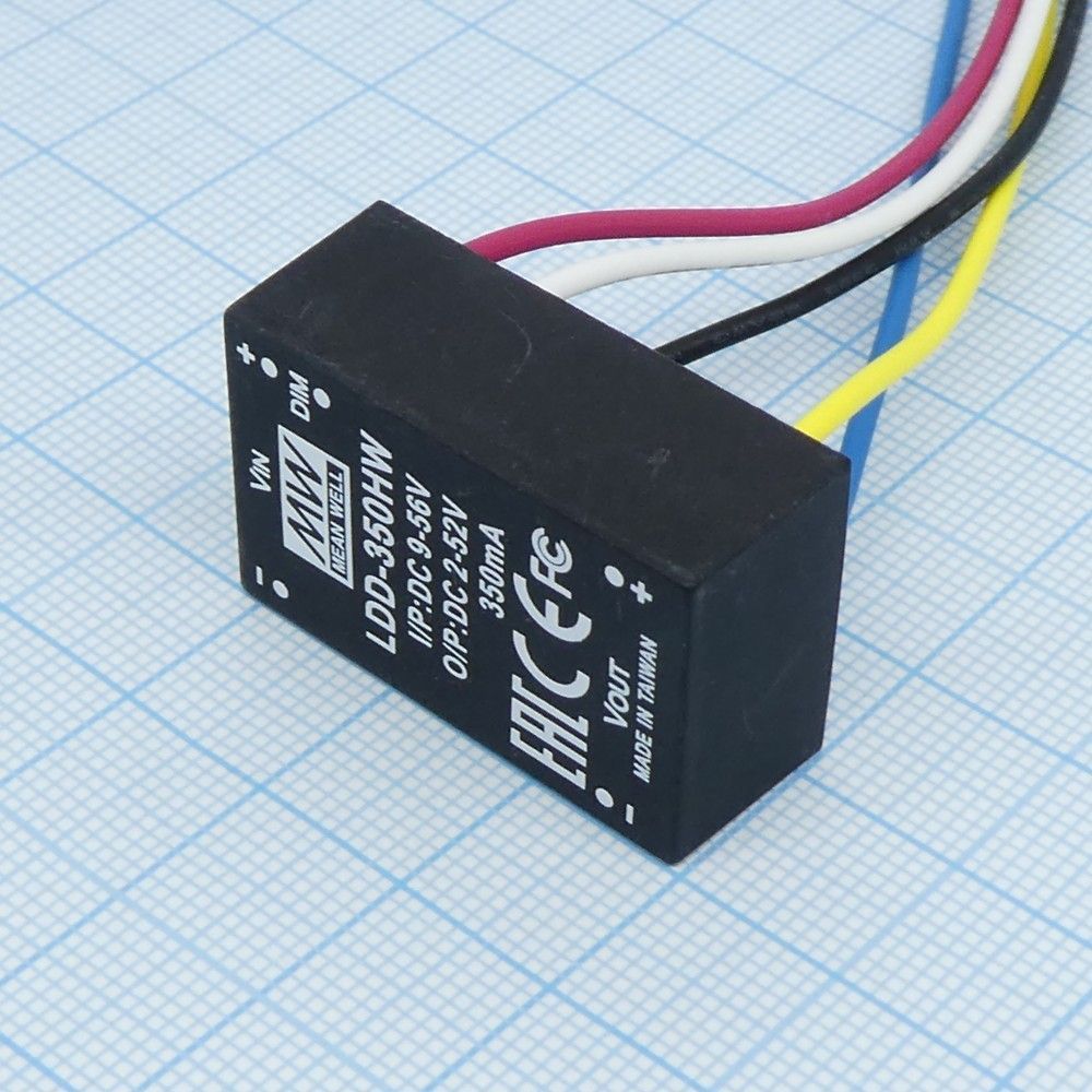 Источник питания MEAN WELL LDD-350HW