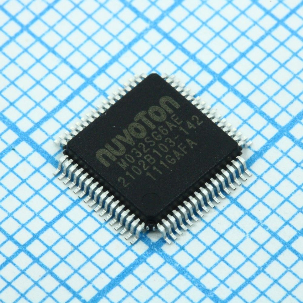 Микросхемы Nuvoton Technology Corporation M032SG6AE Микросхемы