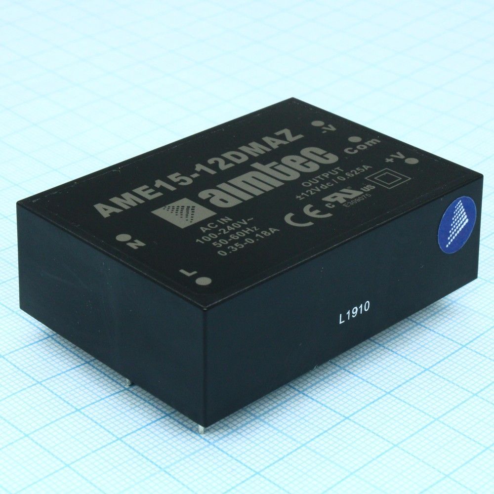 Источник питания Aimtec Inc. AME15-12DMAZ