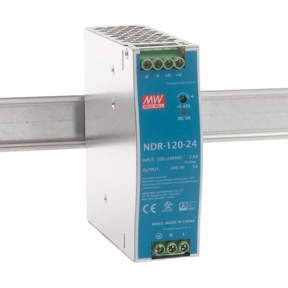 Источник питания MEAN WELL NDR-120-24