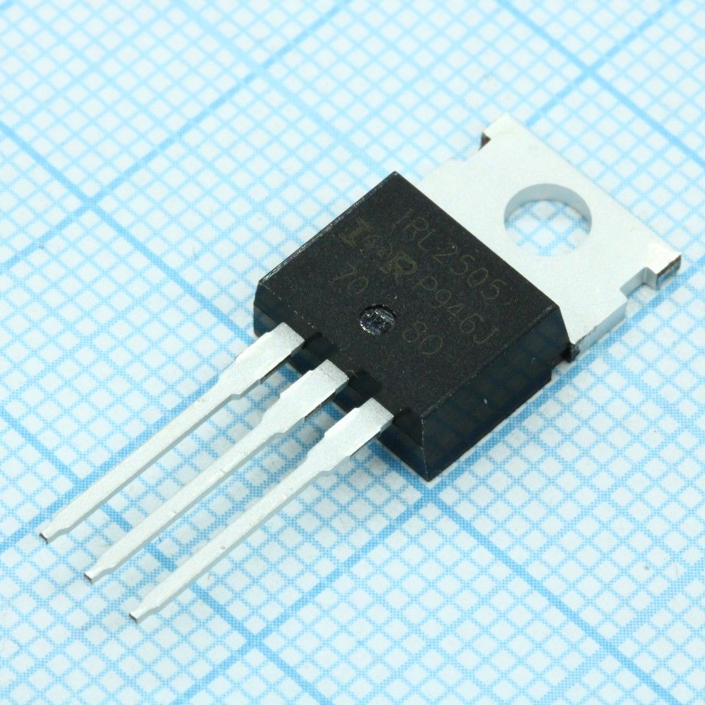 IRL2505PBF, Транзистор полевой MOSFET N-канальный 55В 104А 200Вт, 0.008 Ом IRL2505PBF, Транзистор полевой MOSFET N-канальный 55В 104А 200Вт, 0.008 Ом