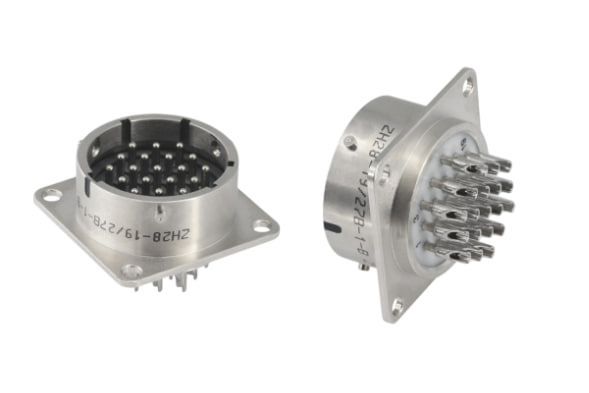 Цилиндрические соединители серии ZH28 (Аналог СНЦ28) Цилиндрические