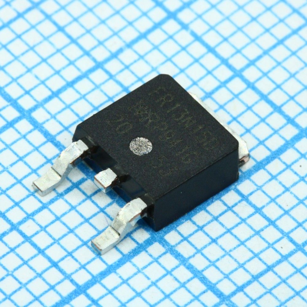 IRFR13N15DTRPBF, Транзистор полевой MOSFET N-канальный 150В 14A 3-Pin(2+Tab) DPAK лента на катушке IRFR13N15DTRPBF, Транзистор полевой MOSFET N-канальный 150В 14A 3-Pin(2+Tab) DPAK лента на катушке