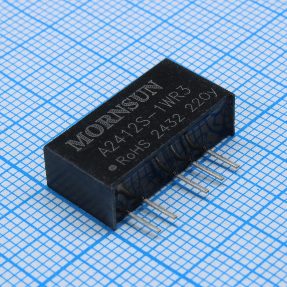 Источник питания Mornsun Guangzhou Science &amp; Technology Co., Ltd A2412S-1WR3 DC-DC преобразователи
