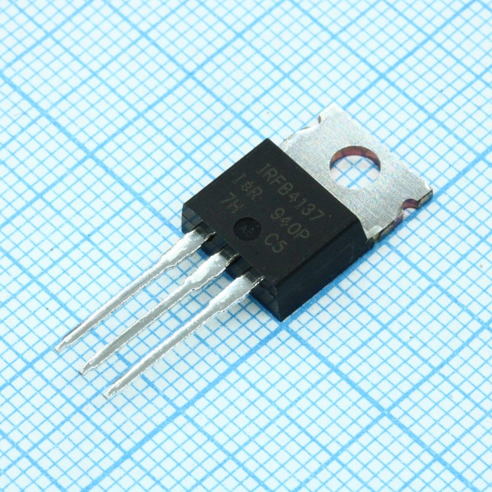 IRFB4137PBF, Транзистор полевой MOSFET N-канальный 300В 38A IRFB4137PBF, Транзистор полевой MOSFET N-канальный 300В 38A