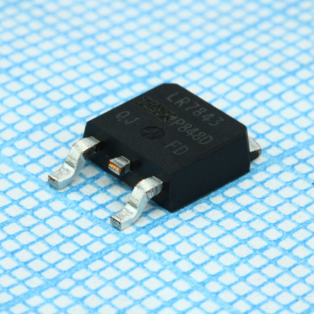 IRLR7843TRPBF, Транзистор полевой MOSFET N-канальный 30В 161A Транзисторы MOSFET IRLR7843TRPBF, Транзистор полевой MOSFET N-канальный 30В 161A Транзисторы MOSFET