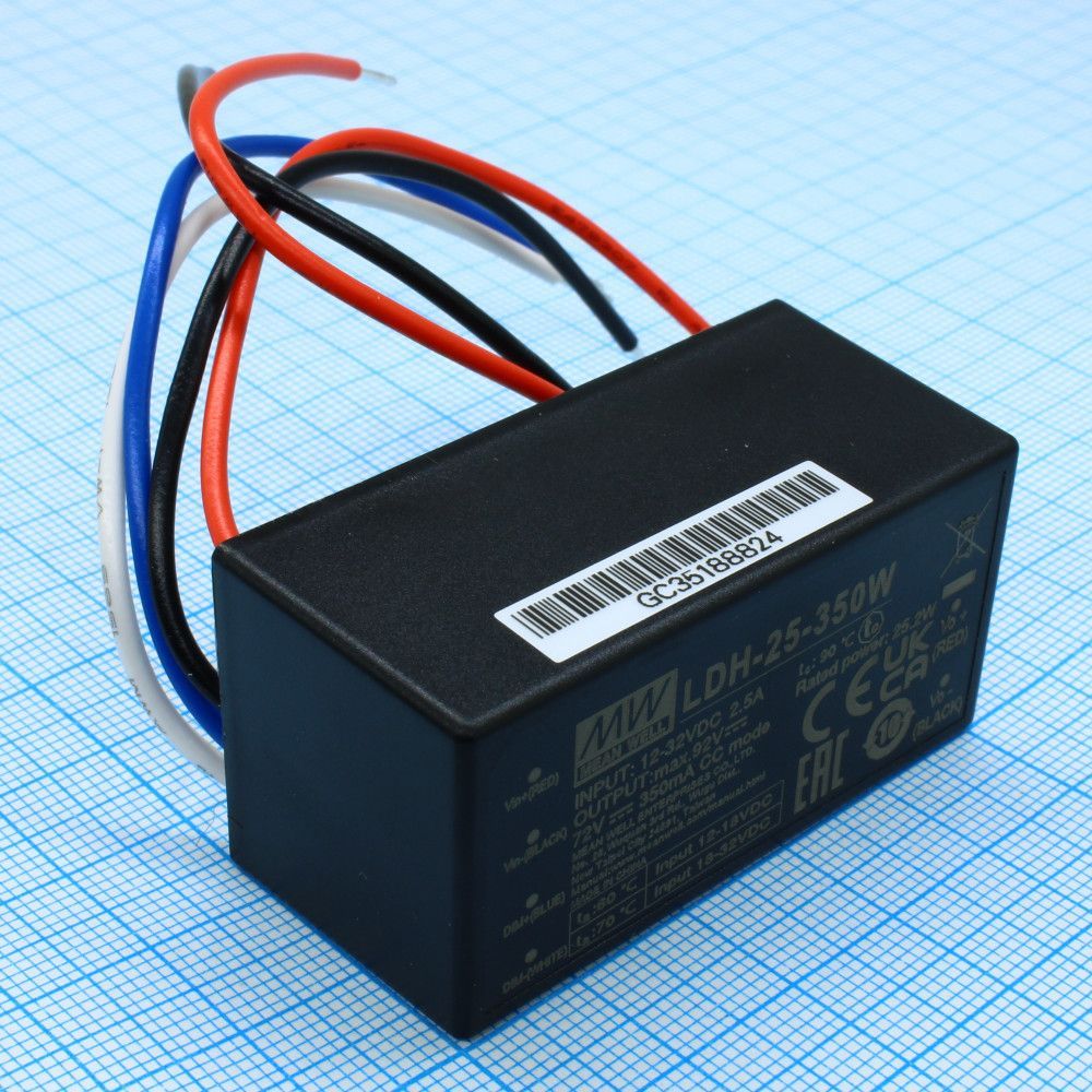 Источник питания MEAN WELL LDH-25-350W