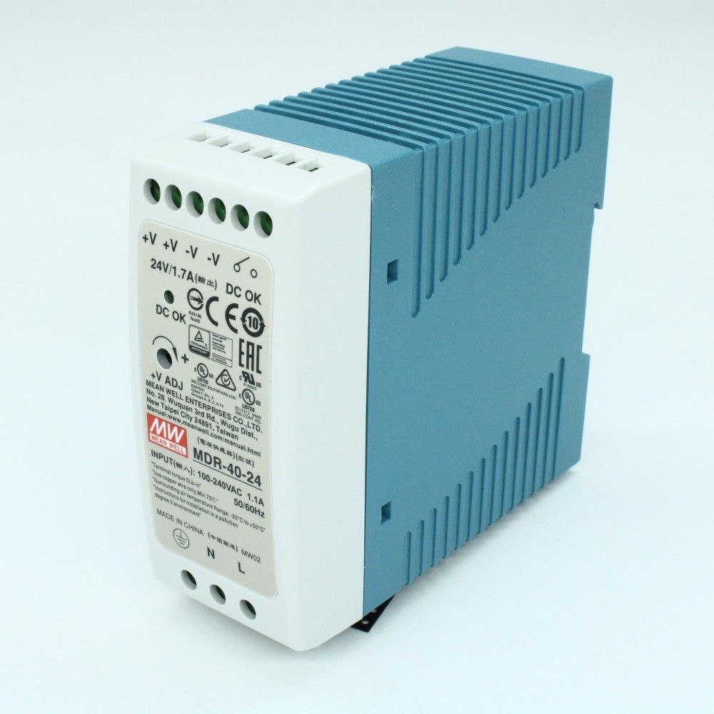 Источник питания MEAN WELL MDR-40-24 AC-DC преобразователи