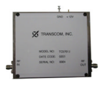 Малошумящий усилитель TRANSCOM — TA085-110-30-38
