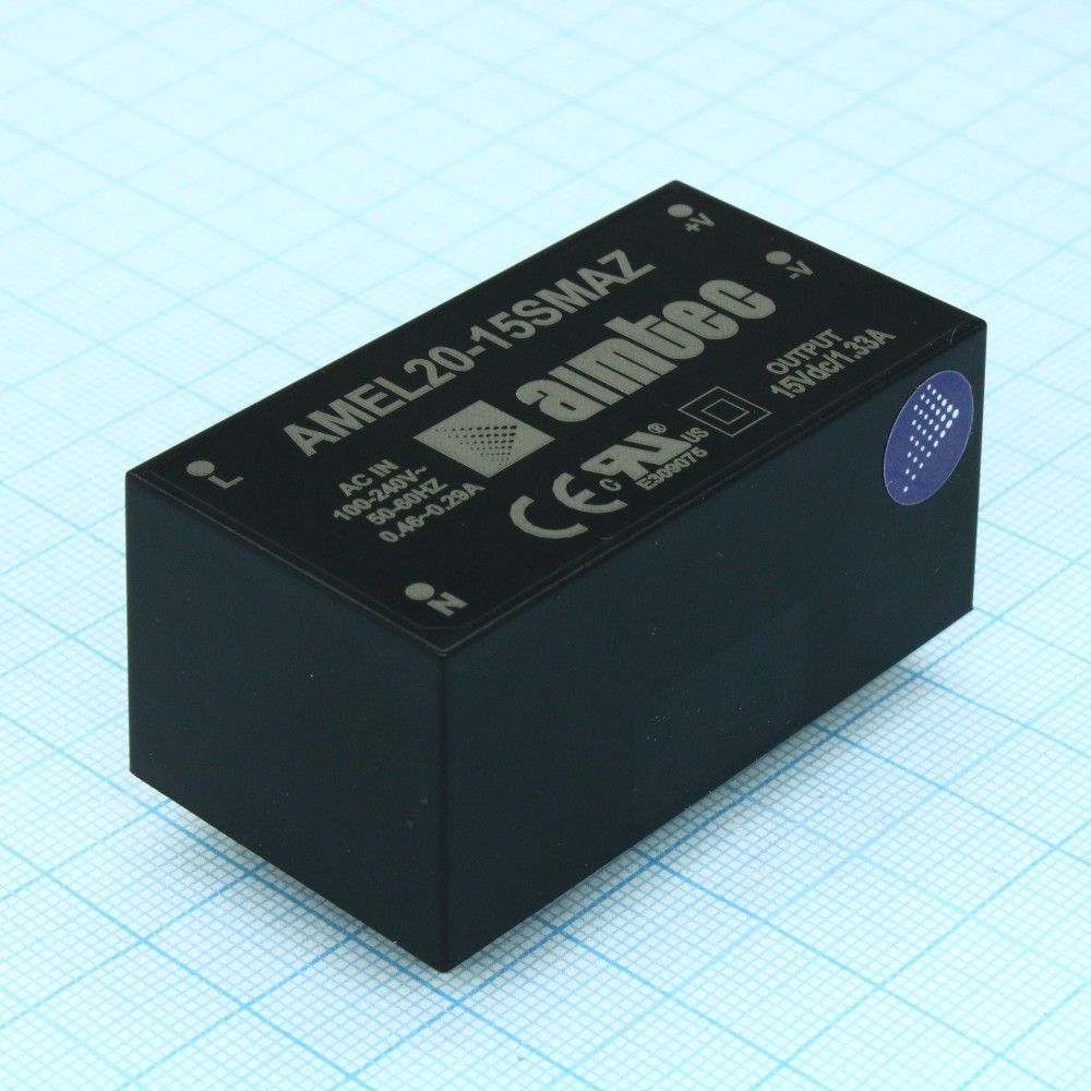 Источник питания Aimtec Inc. AMEL20-15SMAZ