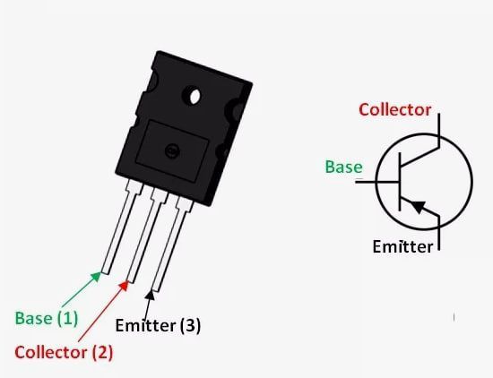 Биполярный транзистор 2SA1943, PNP 230В 15А Биполярные транзисторы