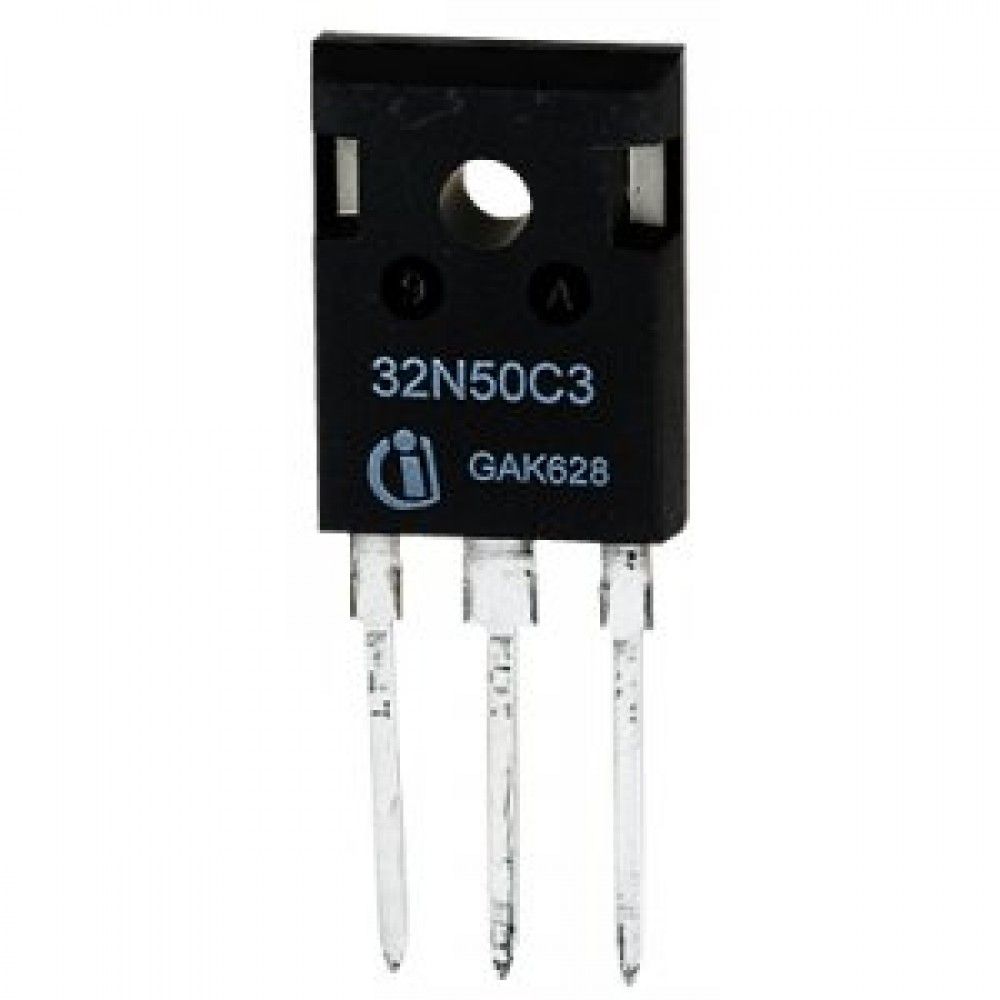 SPW32N50C3FKSA1, Транзистор полевой MOSFET N-канальный 560В 32A Транзисторы MOSFET SPW32N50C3FKSA1, Транзистор полевой MOSFET N-канальный 560В 32A Транзисторы MOSFET