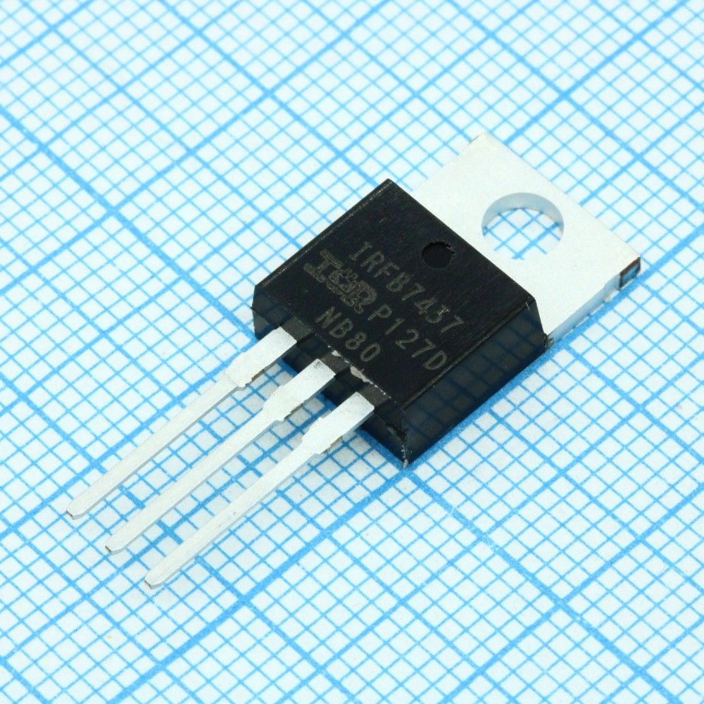 IRFB7437PBF, Транзистор полевой MOSFET N-канальный 40В 195А 230Вт
