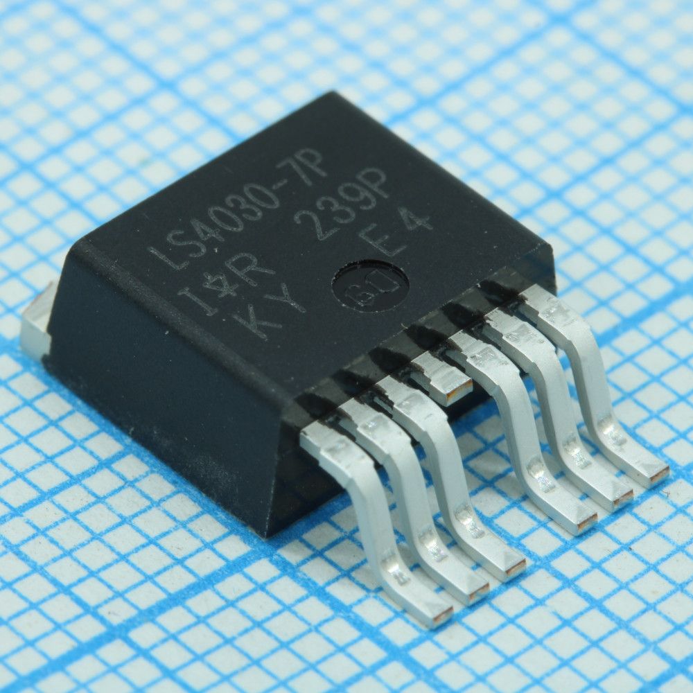 IRLS4030TRL7PP, Транзистор полевой MOSFET N-канальный 100В 190A D2PAK-7 IRLS4030TRL7PP, Транзистор полевой MOSFET N-канальный 100В 190A D2PAK-7