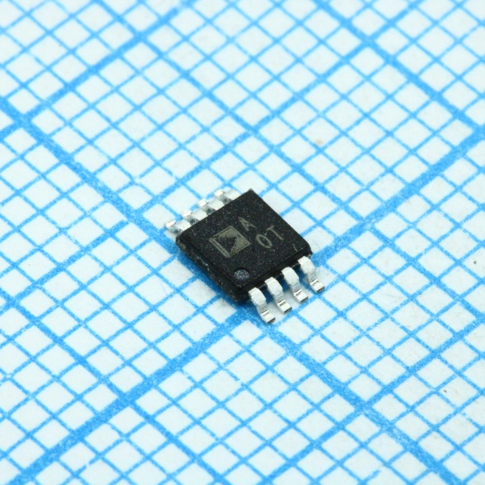 AD8617ARMZ, Усилитель операционный общего применения 400кГц полный выход 8MSOP Операционные усилители