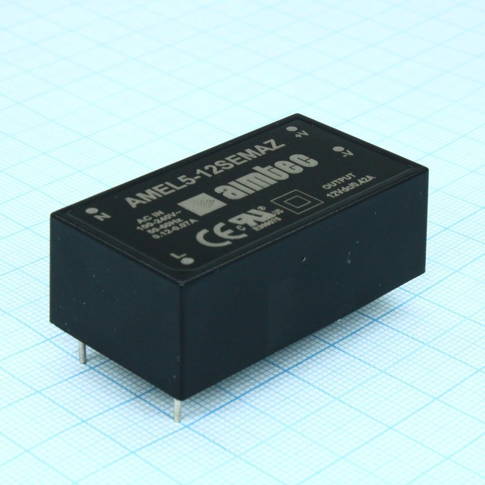 Источник питания Aimtec Inc. AMEL5-12SEMAZ