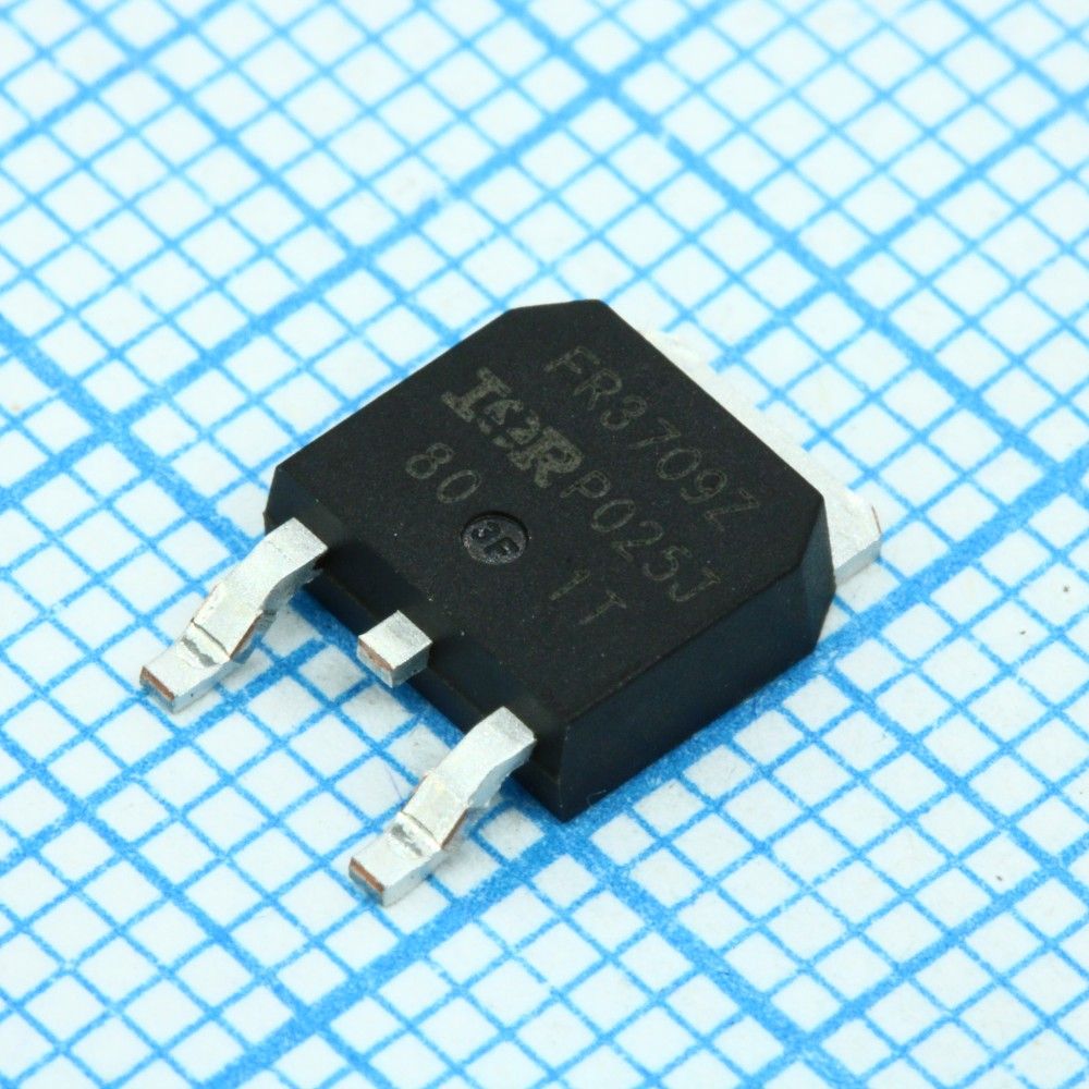 IRFR3709ZTRPBF, Транзистор полевой MOSFET N-канальный 30В 86А 79Вт Транзисторы MOSFET IRFR3709ZTRPBF, Транзистор полевой MOSFET N-канальный 30В 86А 79Вт Транзисторы MOSFET